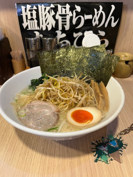 「たちひららーめん」@塩豚骨らーめん たちひらの写真