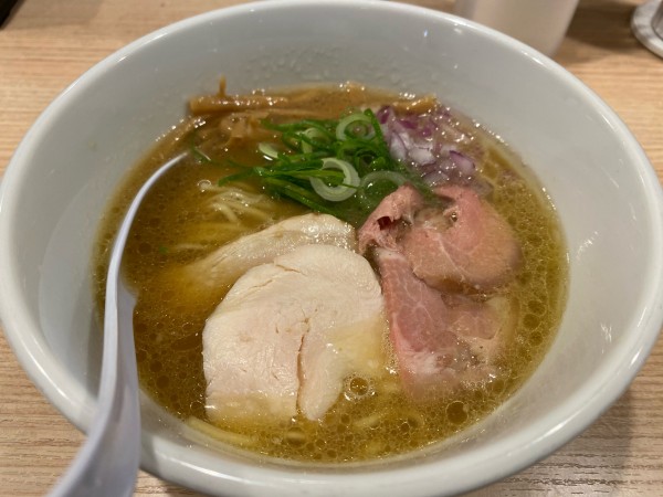 「はまぐり鶏白湯そば(醤油)」@中華そば みかわの写真