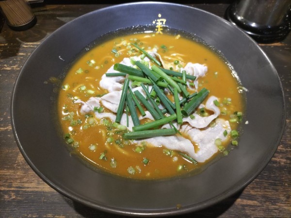 「かれー麺+小ライス」@かれー麺 実之和 六本木店の写真