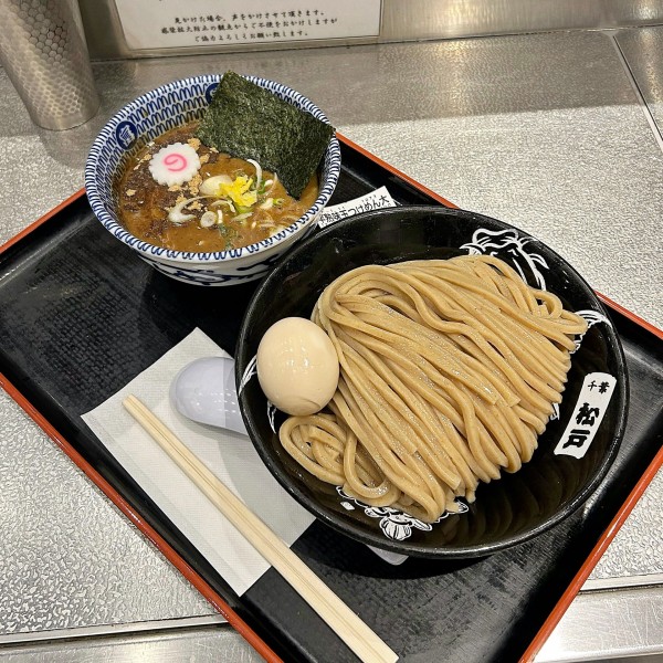 「半熟味玉濃厚つけめん」@松戸富田麺絆の写真