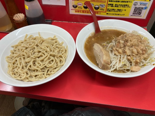 「小つけ麺」@立川マシマシ 古河125号店の写真