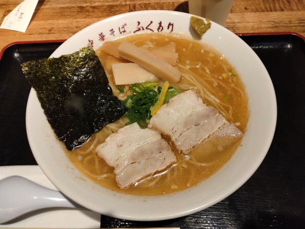 「塩中華¥940-」@中華そば ふくもり 日比谷ラーメンアベニュー店の写真