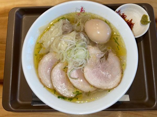 「特塩ラーメン(¥1,300)」@塩ラーメン あす流の写真