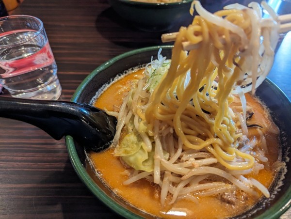 「辛味噌850円」@めんや 蔵の写真