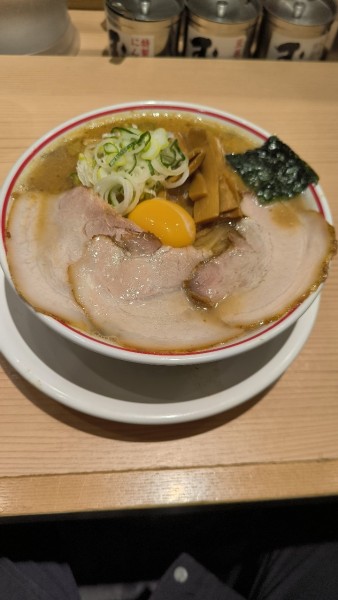 「特製濃厚とろり麺大盛り」@東京煮干し らーめん 玉 東京駅店の写真