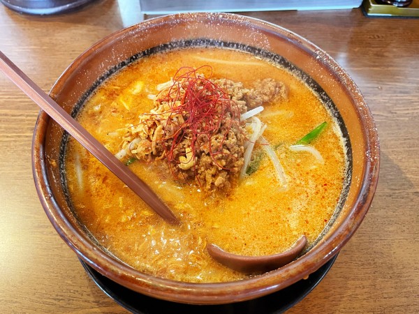 「北海道辛味噌ラーメン 2辛」@蔵出し味噌 麺屋 壱正 小牧本店の写真