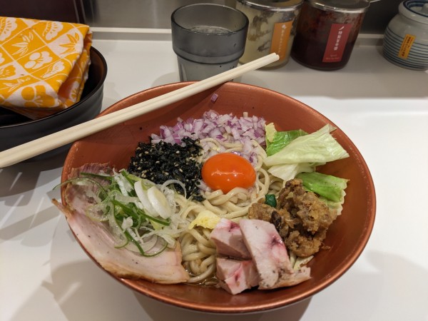 「芳醇ちーゆそば（すべて普通）」@家系ラーメン 革新家 TOKYOの写真