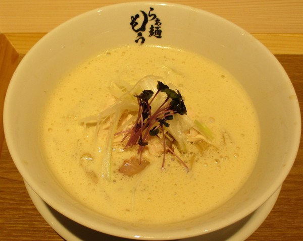 「鶏白湯ラーメン　1000円」@らぁ麺 もう利 半蔵門店の写真