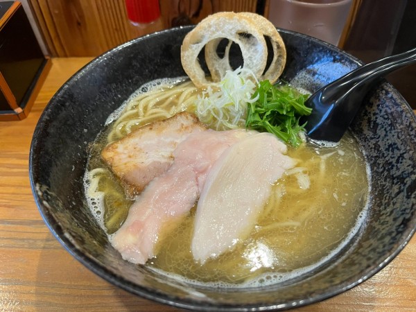 「塩らーめん」@らーめん専門 和海の写真