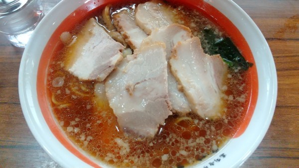 「チャーシュー麺（大）半カレーセット」@高円寺ラーメン タロー軒の写真