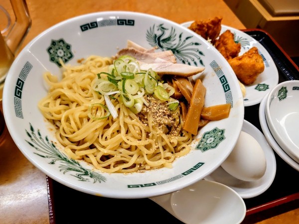 「油そば」@熱烈中華食堂 日高屋 みずほ台西口店の写真