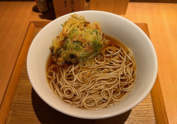 「生のり天そば(530円)」@蕎麦 いまゐ 南青山店の写真