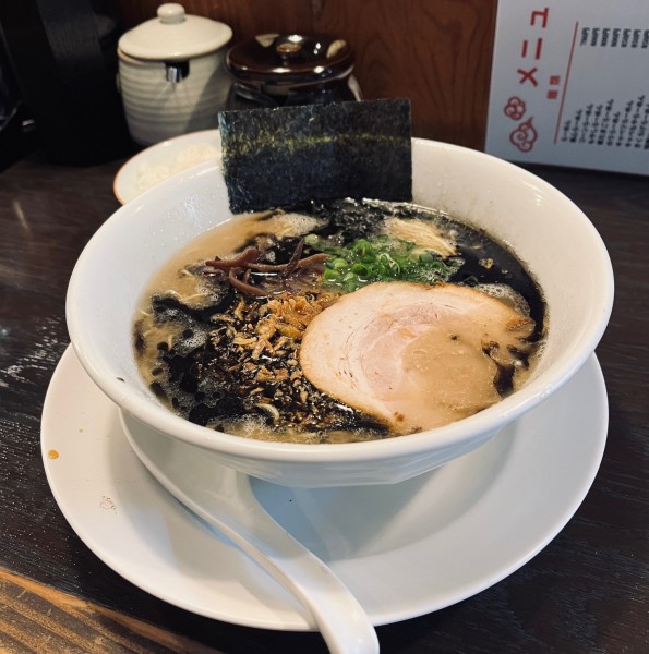 「黒心らーめん（￥800）＋小ごはん（￥150）」@一心の写真