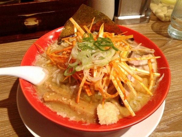 「辛ネギ味噌(900円)」@旭川味噌ラーメン ばんから 上野店の写真