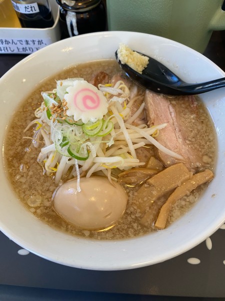 「特製塩中華そば（小）➕麺固め」@館山ラスカルの写真