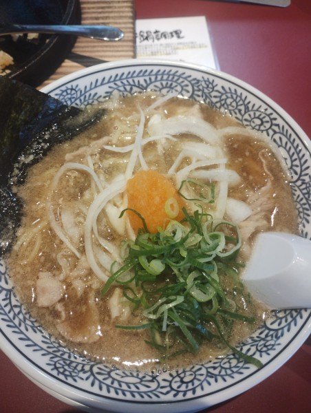 「肉そば(チャーハン増量)」@丸源ラーメン 前橋天川原店の写真