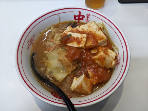 「蒙古タンメン：890円」@蒙古タンメン中本 草加店の写真