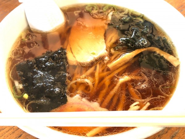 「醤油ラーメン」@朝日屋食堂の写真