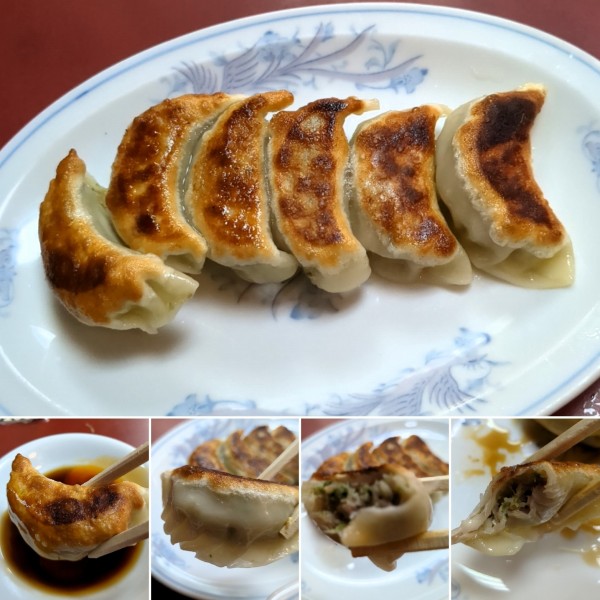 「餃子(6個)　400円」@江戸豊の写真