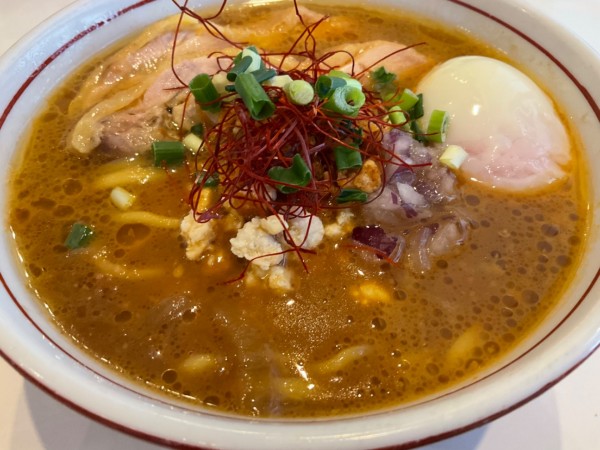 「味噌ラーメン」@タマネギヘッドバッドの写真