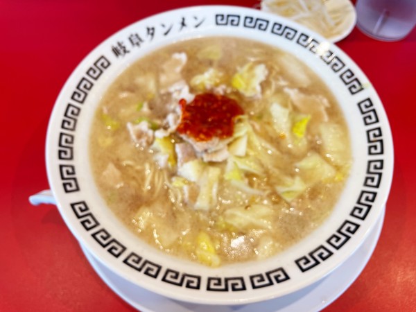 「岐阜タンメン 3辛 850円」@岐阜タンメン 東海店の写真