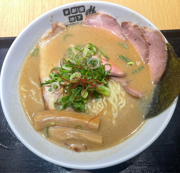 「2種のチャーシュー味噌」@#新宿地下ラーメンの写真