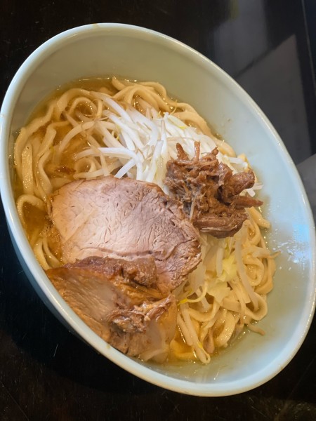 「ラーメン(麺まし)」@麺屋 豚他の写真
