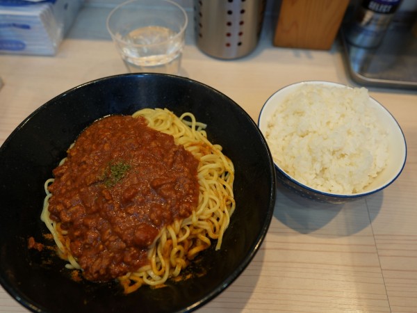 「限定 千祥キーマカレーまぜ麺＋サービスライス」@麺家 千祥の写真