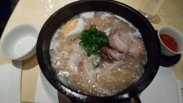 「石焼スープそば（期間限定）1697円」@大観苑の写真