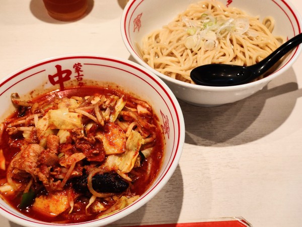 「冷し味噌やさい＋野菜大盛」@蒙古タンメン 中本 高田馬場店の写真