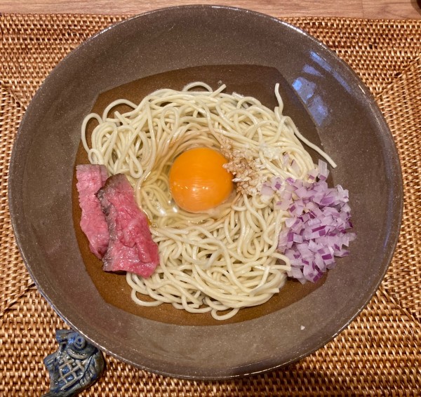 「伊藤釜玉麺 800円」@Dad's Ramen 夢にでてきた中華そばの写真