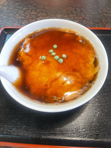 「かに玉麺」@栄来軒の写真