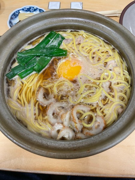 「鍋焼きラーメン」@鍋焼きラーメン千秋の写真