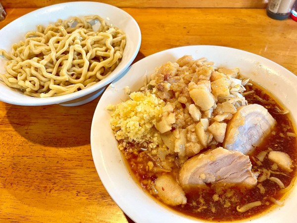「つけ麺（1050円）」@三十郎 下館駅南店の写真