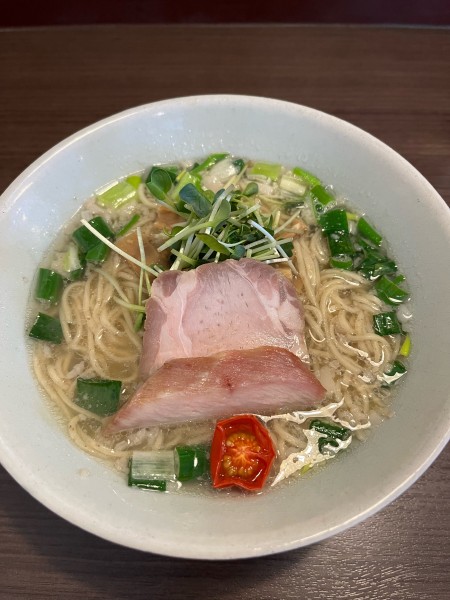 「塩　900円　大盛150円」@麦づらの写真