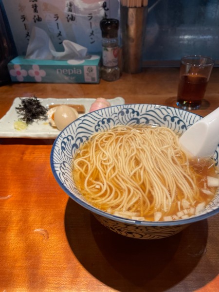 「氷見産煮干しラーメン」@貪瞋癡の写真