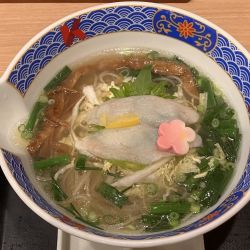 とらふぐ潮らーめん (+替え玉)