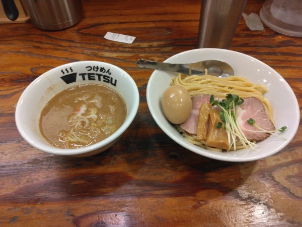 「つけ麺、味玉」@つけめん TETSU 所沢店の写真