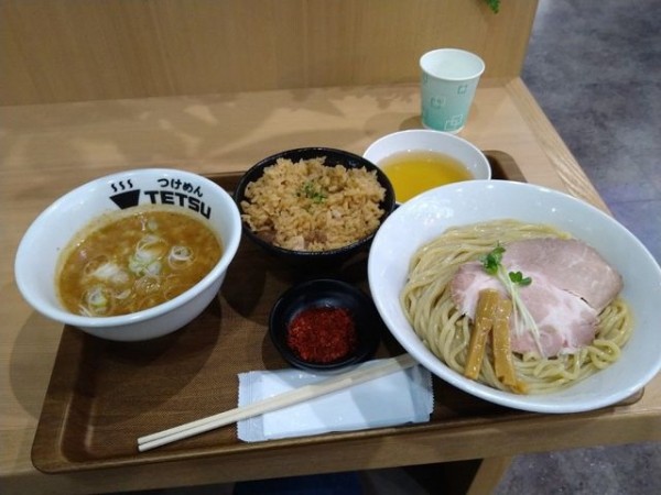 「辛味噌つけめん」@つけめんTETSU イオンモールKYOTO店の写真