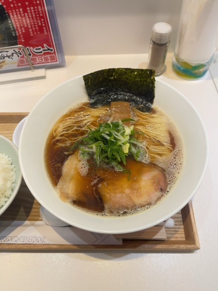 「イリコそば醤油（1000円）」@上方レインボーの写真