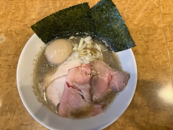 「特製純煮干そば」@中華そば 児ノ木の写真