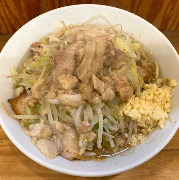 「小豚ラーメン 1,000円」@ラーメン二郎 前橋千代田町店の写真