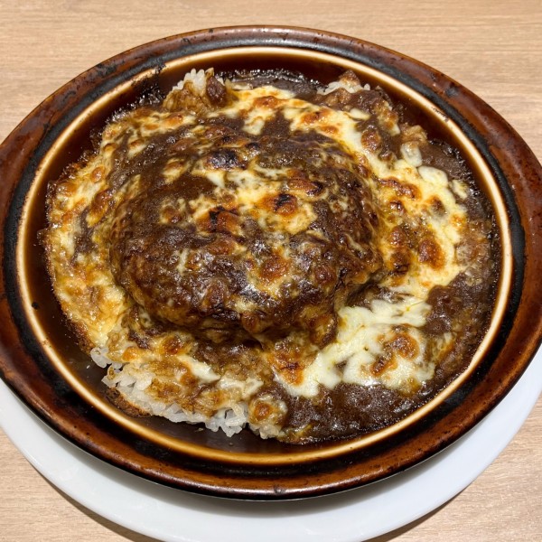「ﾊﾝﾊﾞｰｸﾞｶﾚｰﾄﾞﾘｱ792円(誕生日20％OFF)」@デニーズ 西船橋店の写真
