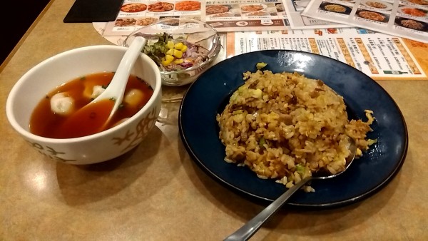 「チャーシュー炒飯セット（ランチのセットで９８８円）」@南国亭 町田駅前店の写真