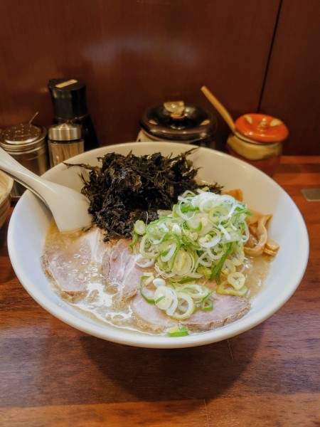 「バラのりラーメン」@拉麺 梅太郎の写真
