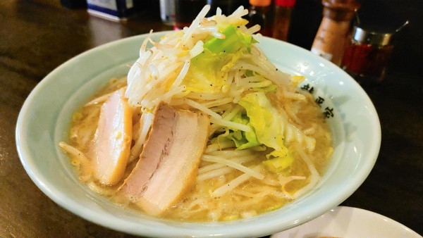 「野菜ラーメン(430g)・メンマ(野菜増増)￥1,080」@龍平家の写真