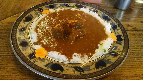 「ビーフ 1300円」@北沢カレー食堂 茄子おやじの写真