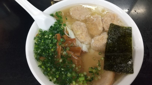 「雲吞麺(￥1,100）」@中華そば高はしの写真