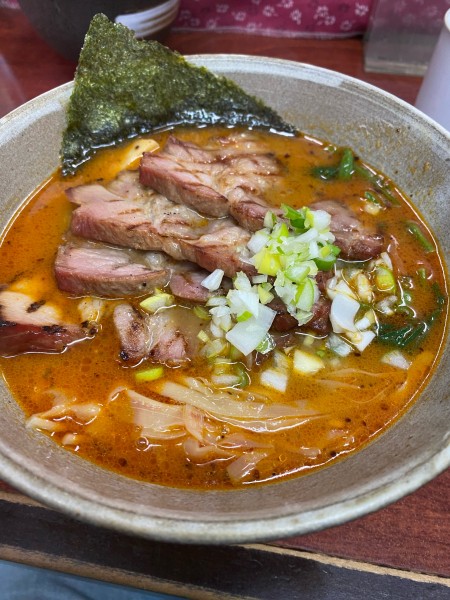 「炙りチャーシューめん」@拉麺工房 暁の写真
