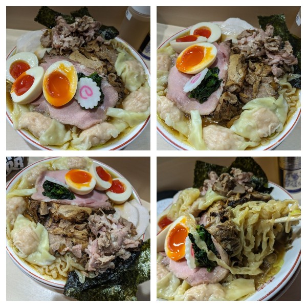 「【限定】生姜醤油ラーメン➕大盛り➕スタンプコンプ特典特製」@手揉み中華そば 中村の写真